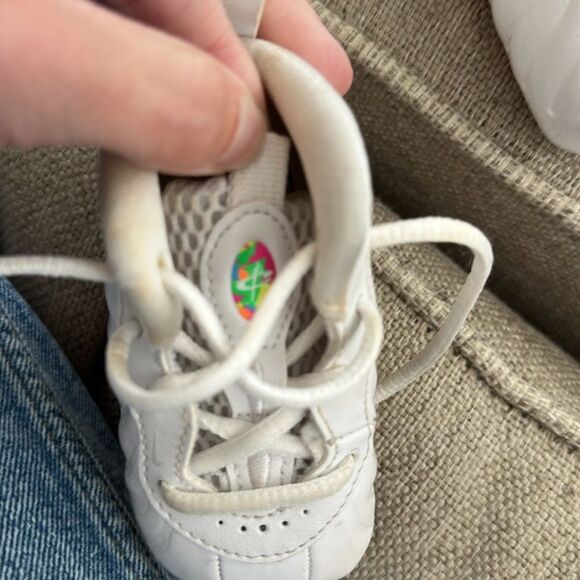 Nike Lil Posite One Sz 2c “Fruity Pebbles” Rainbow - Picture 6 of 7